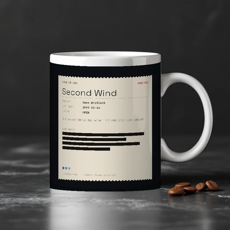 Second Wind, an 11oz ceramic mug