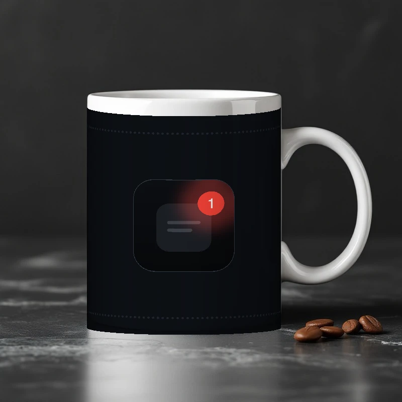 Unread, an 11oz ceramic mug